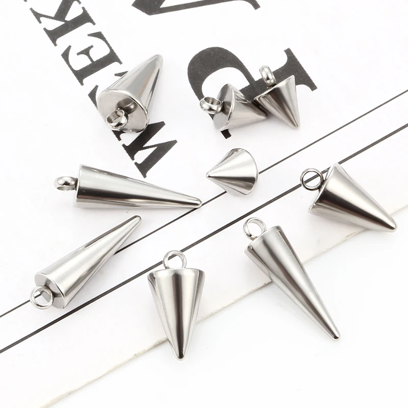 Заводская дешевая цена конические Подвесные серьги-подвески для изготовления ювелирных изделий ожерелья аксессуары рукоделия
