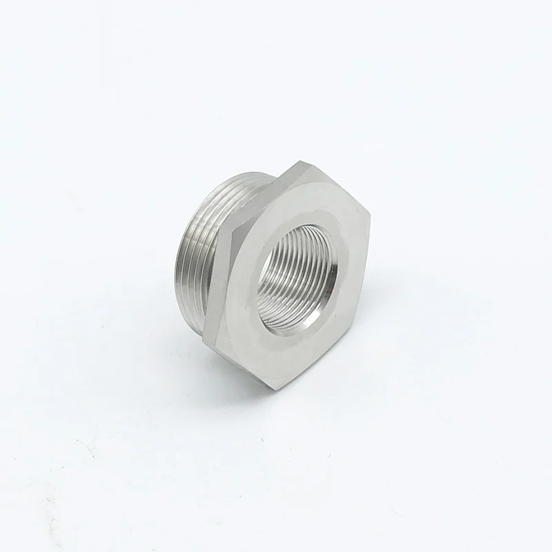 Wholesale Cheap High Precision Mechanical Machining Turned Parts Nickel Plated Hex Nuts