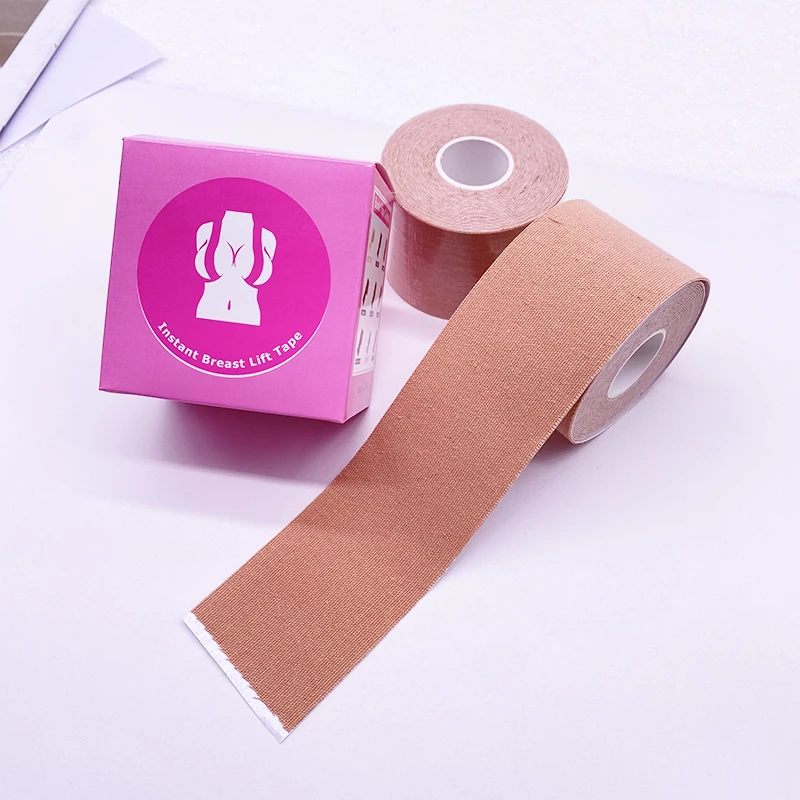 Sweatproof Push up Multi Use Lifting Adhesive Tape Medical Grade Waterproof Custom Boob Lift Tape
