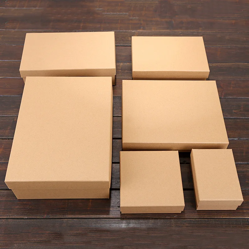 Recycled Custom Brown Cardboard Closure Kraft Paper Cosmetic Lip Gloss Gift Packaging Boxes