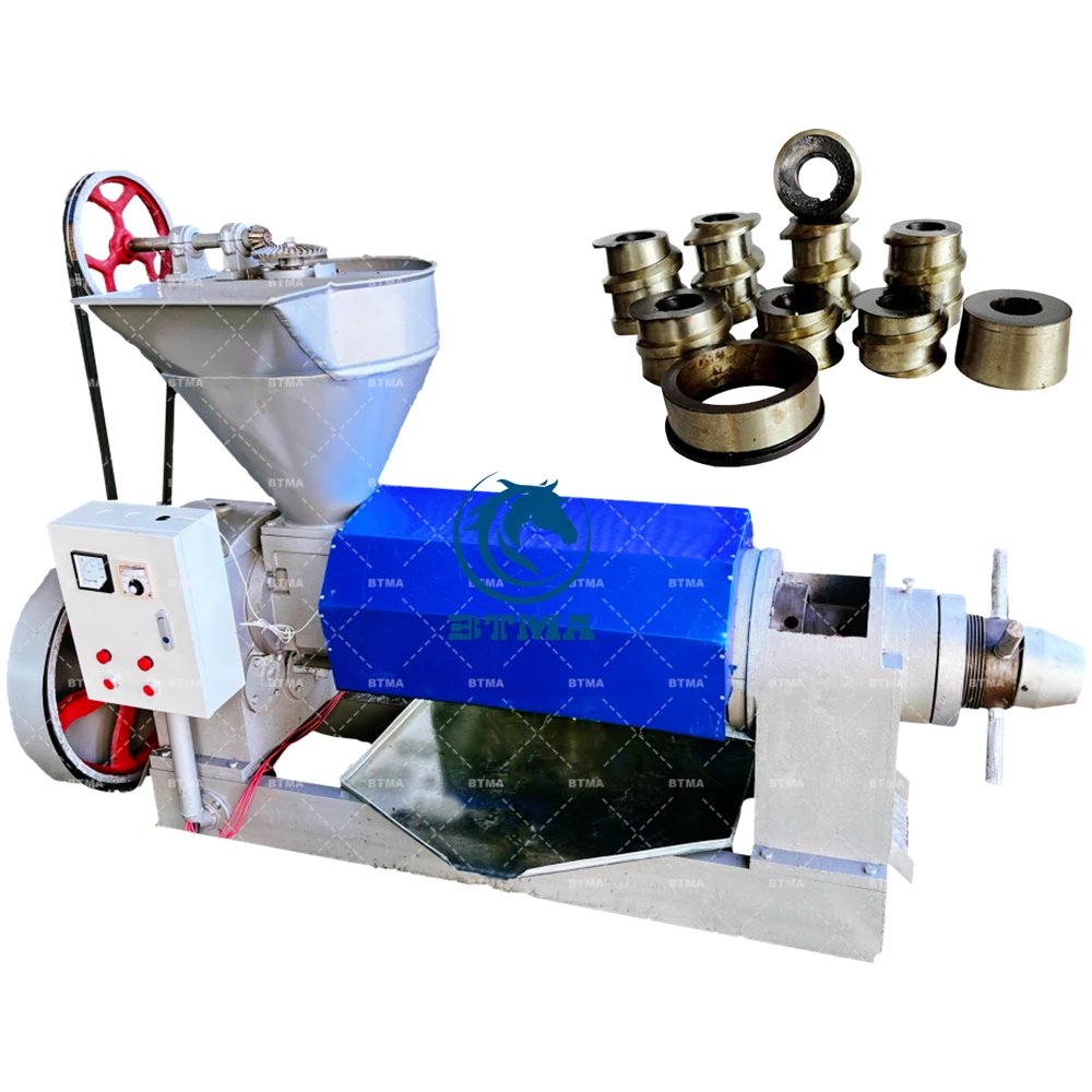 BTMA 6YL-160 peanut oil press machine expeller pressed coconut oil rapeseed oil press machine