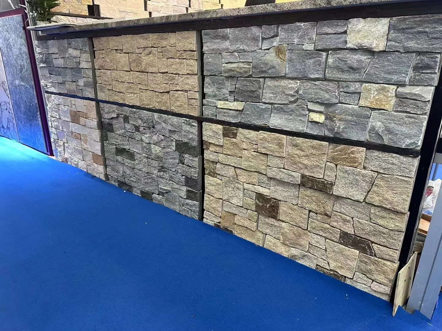 China Factory  Random Stone Wall Cladding Stone Wall Tile Trim Stone Pillar Cladding