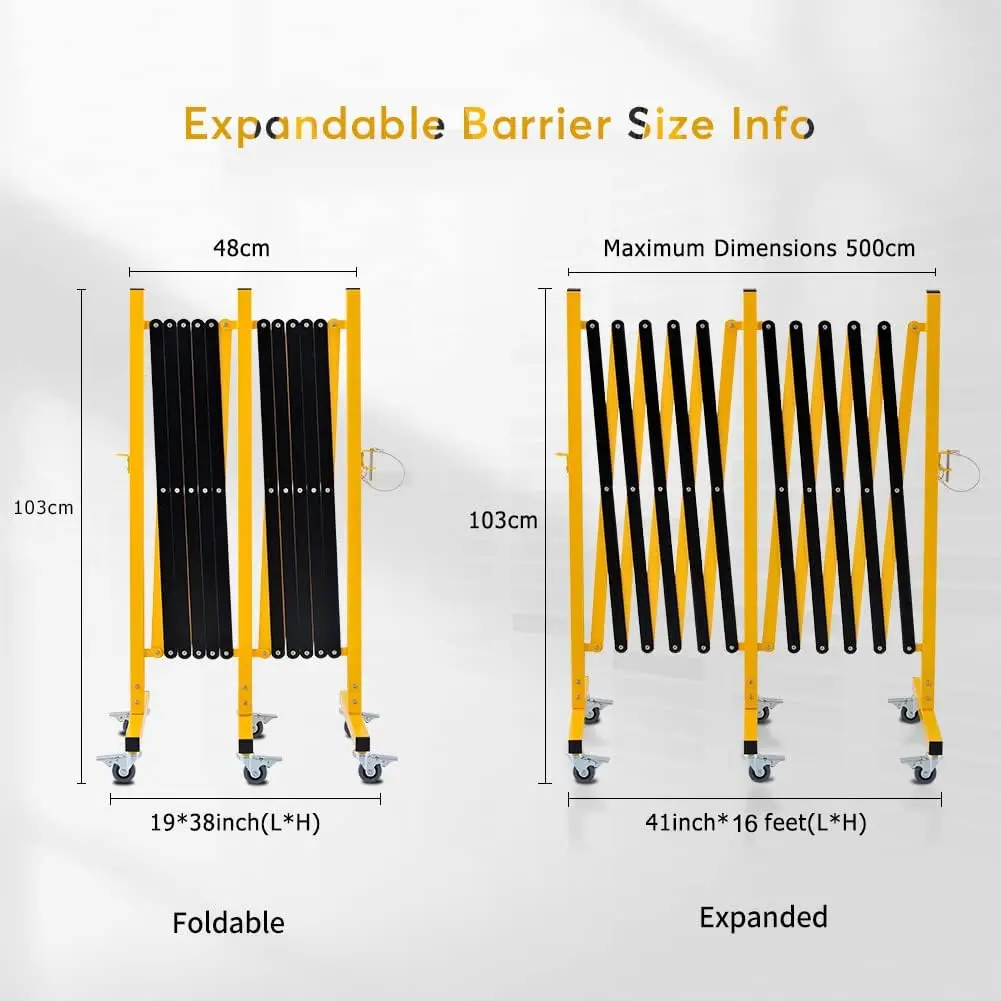 factory wholesale gate door crowd control portable  safety traffic barrier metal retractable fence