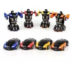 KYK New Toy 2023 Radio Control Transform Induction Deformation Robot Car Toys Robot Remote Control Car Toy For Kids