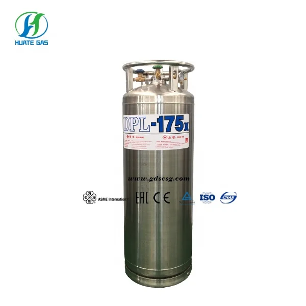 Trendy High Quality 175L Cryogenic Welding Insulated Dewar Gas Cylinder for Liquid Nitrogen