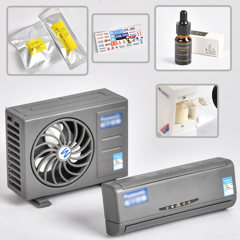 Air Windshield Conditioner Design Car Aromatherapy Diffuser Air Fresheners Ornaments Vent Clip Car Perfume