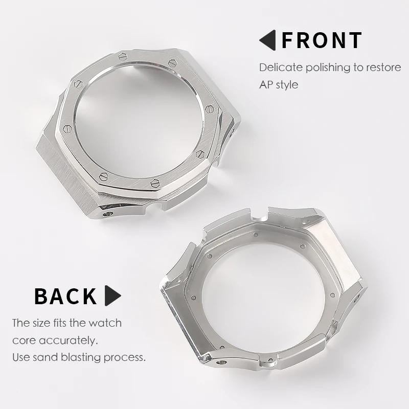 Gien creatives Luxury Rubber strap mod case for G-shock GA2100 2ND Gen linker modified watch accessories