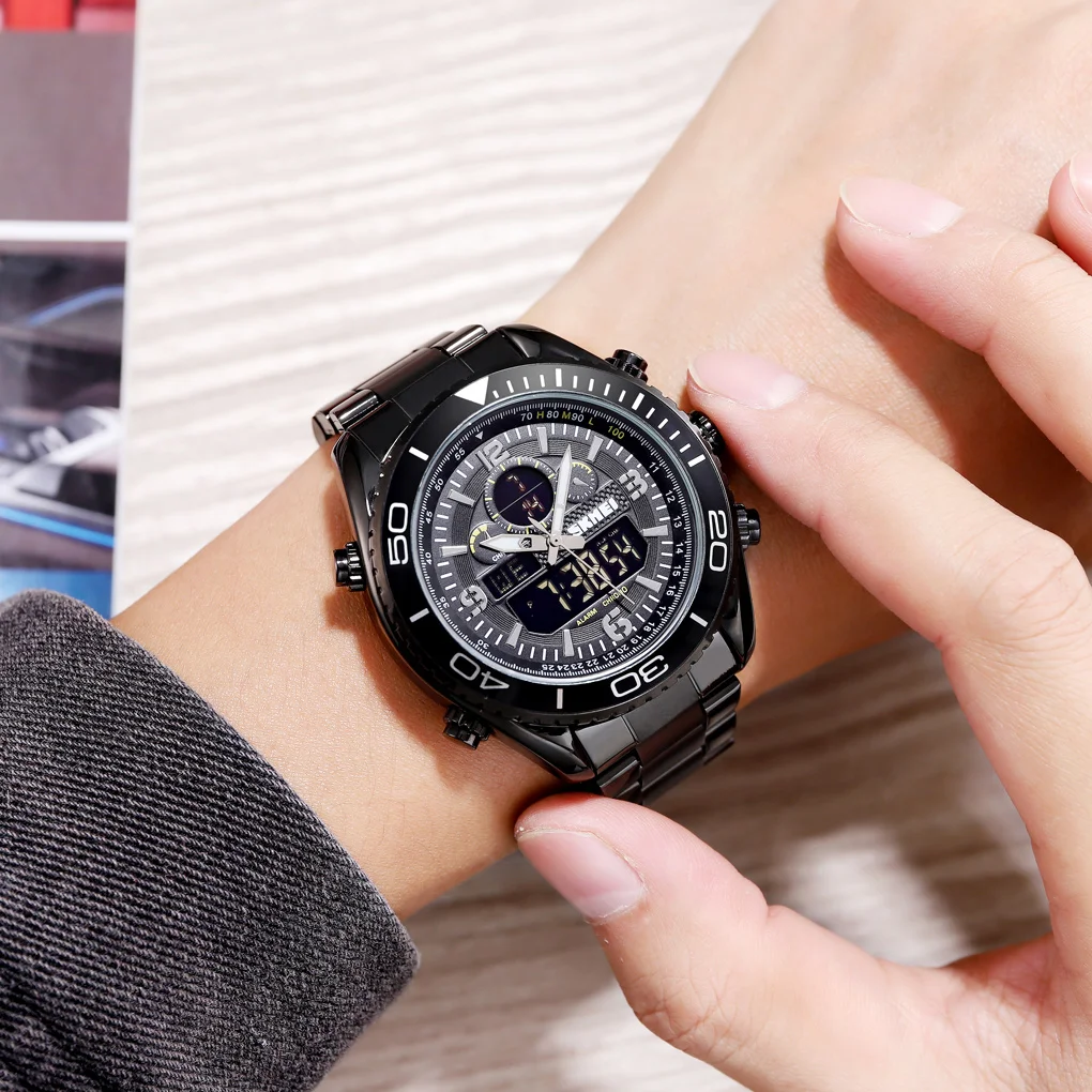 SKMEI 1600 Custom Logo Sport Watch Men Sport Casual LED Watches Men Digital Clock Wrist Watch Clock  Relogio Masculino Man