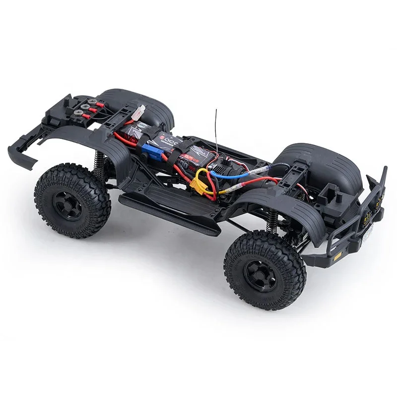 1:10 FMS FCX10 LC80 Land Cruiser RC автомобиль 4WD 80 RS с высокоскоростной трансмиссией и полностью светодиодными лампами для внедорожных приключений