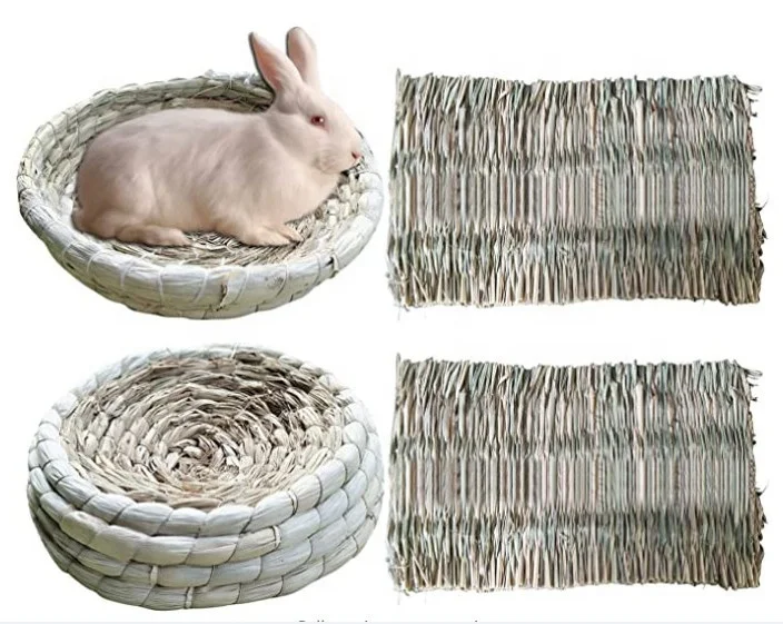 Кролики из соломы