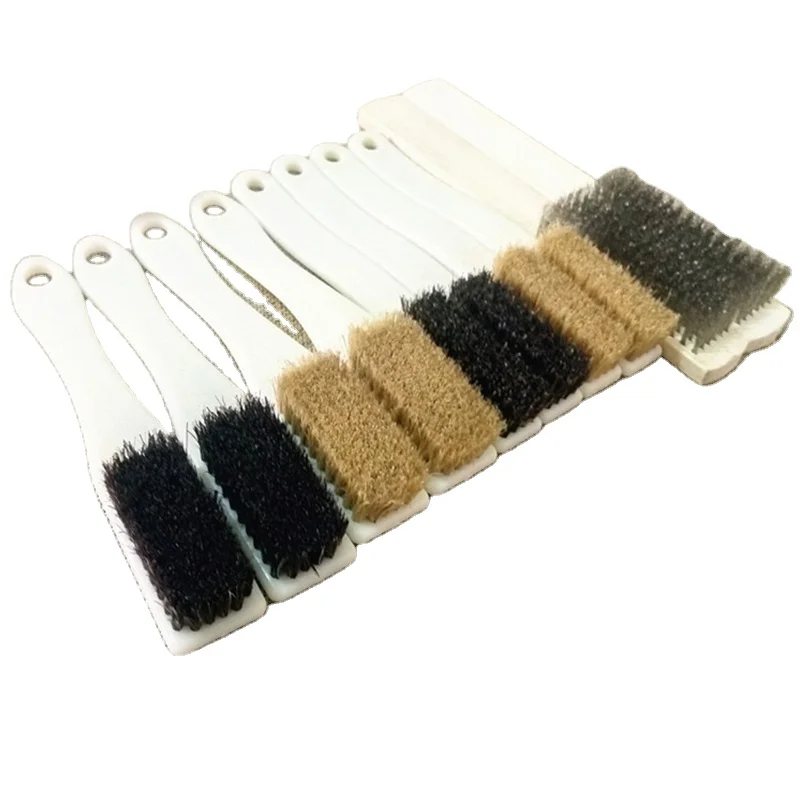 Factory direct supply natural bristle brush customized high quality shoe brush and durable climbing brush