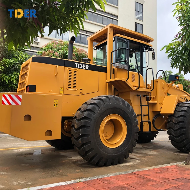 TDER LW800KN New front loader 8000kg 8t 8ton wheel loader with pilot control