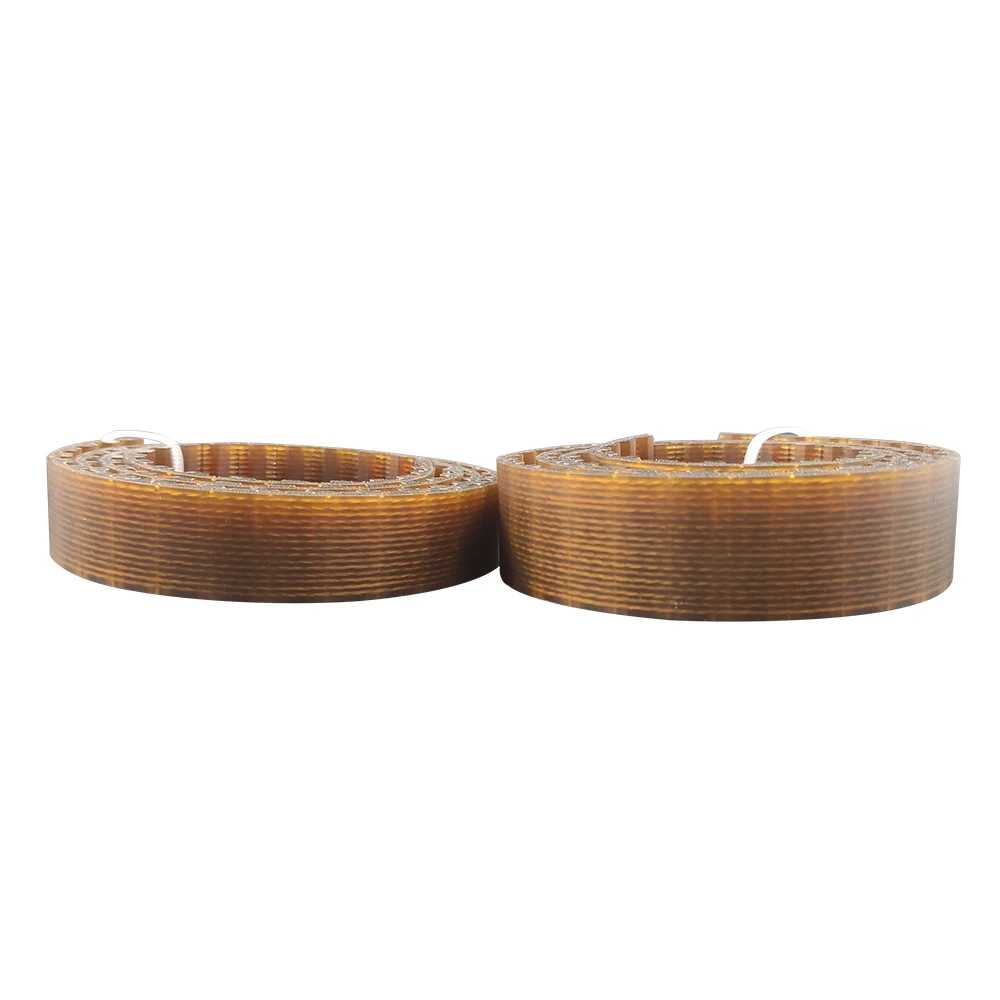 Copper-plated steel wire PU timing belt