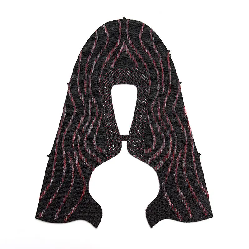 Factory Customized shoes upper knit fabric Outdoor  Sports Shoe Fly Knit Material Vamp Upper