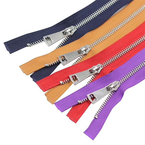 SAS #3 #5 #7 high quality hoodie metal zip double metal zippers brass zipper jeans metal zippers for dress