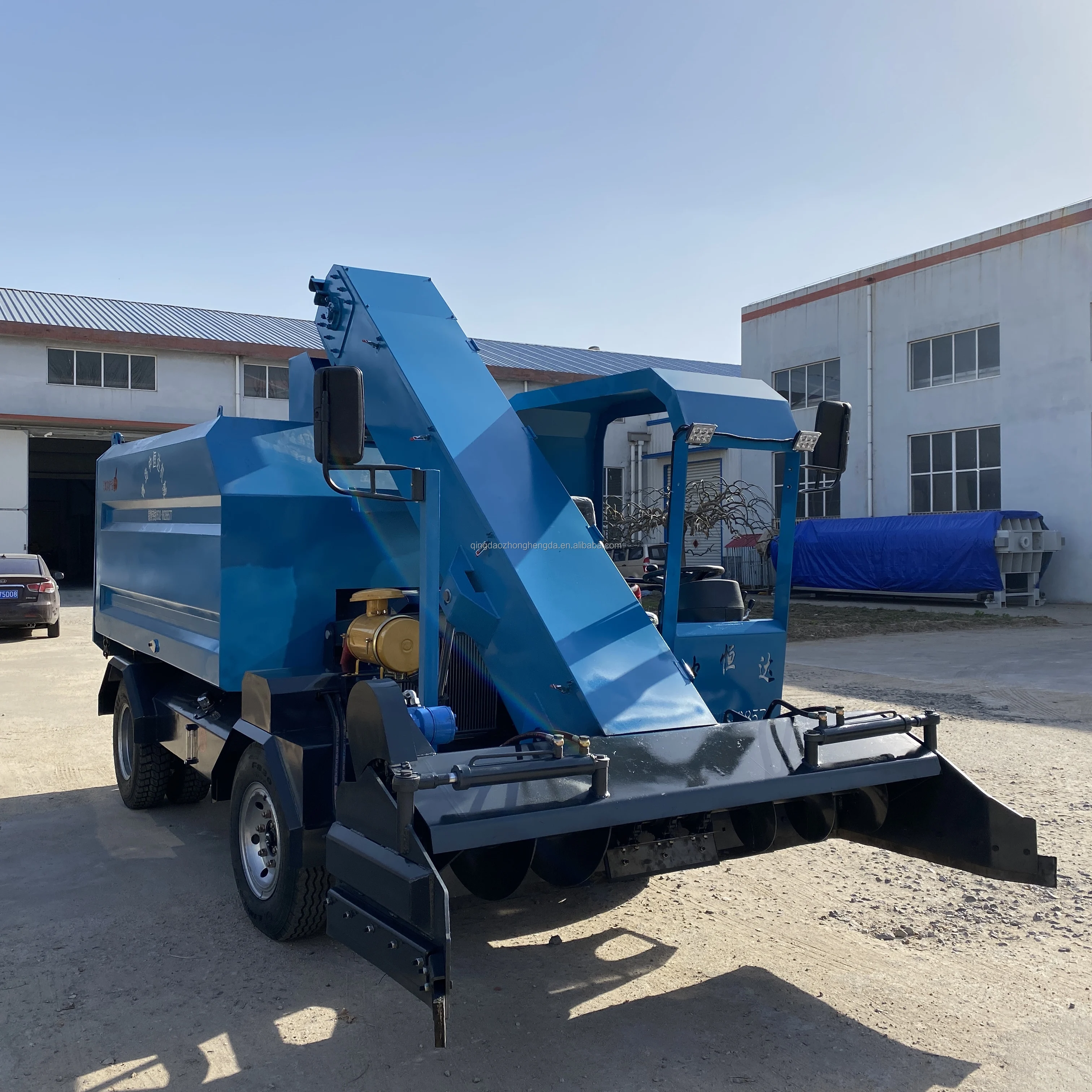 High Productivity Dairy Farm Cow Dung Collector Cleaning Vehicle Core Motor Component for Manufacturing Plant