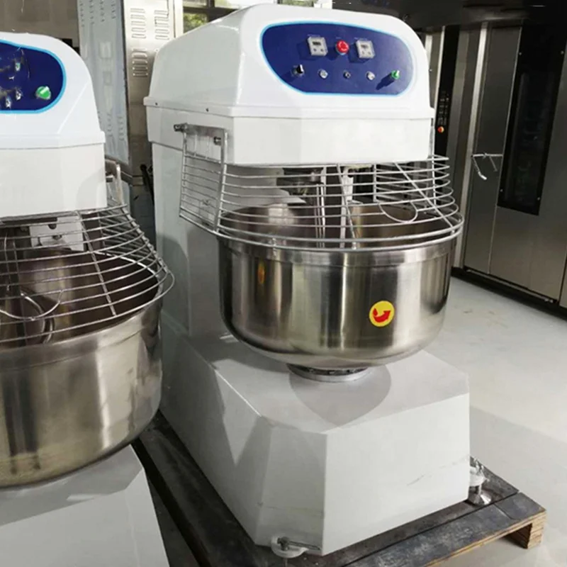 30L 40L 60L 80L 120L electric bakery catering spiral flour bread dough ball making mixing blending blender kneader maker machine