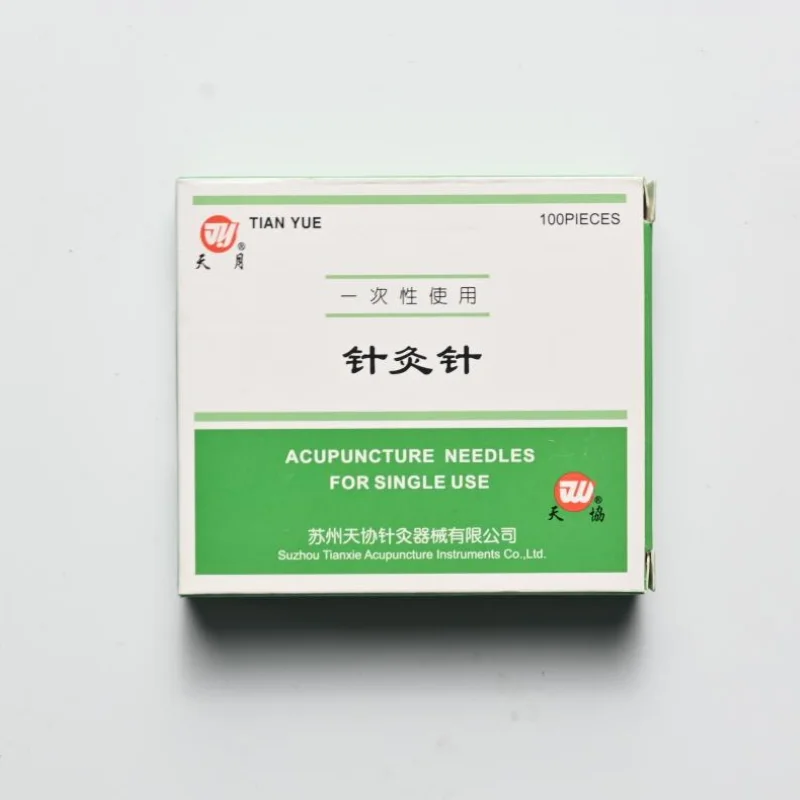All Sizes Disposable Sterile Acupuncture Needle For Single Use Flat Handle Painless needles 13/25/40/50/60/75mm