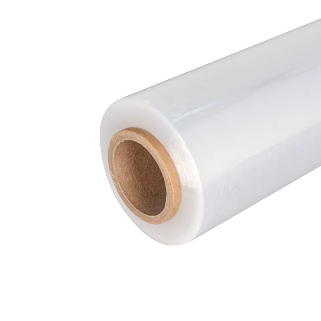 Factory Price 50cm Wide Hand Stretch Film 500mm Pallet Stretch Film Translucent Soft Packaging Film for Industrial Use
