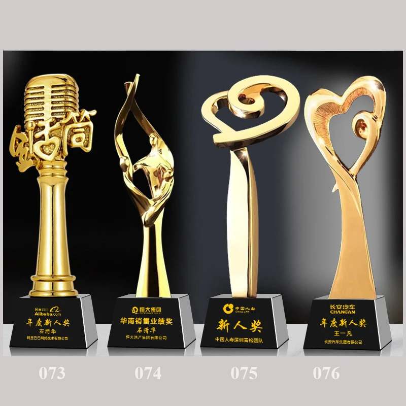 Shining custom  gold plated star  resin trophy award  resin award  for sports resin basketball trophy