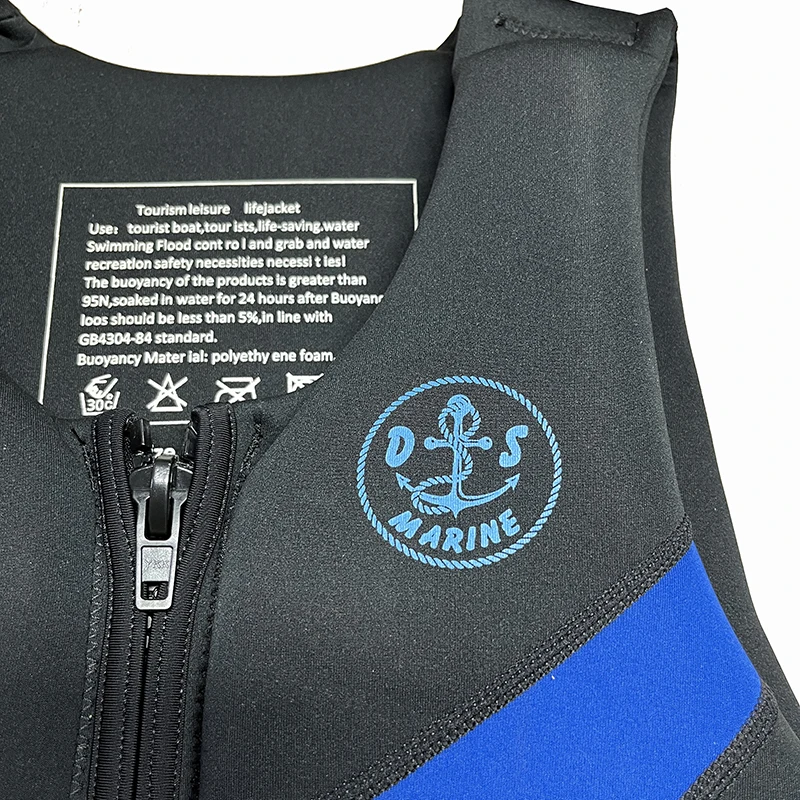 Factory Direct Sale Life Jacket For Adult Logo Neoprene Foam Water Sport Life Jacket Vest