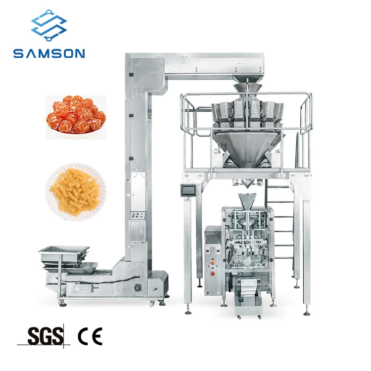 Упаковочная машина Samson для сухих фруктов, вертикальная упаковочная машина