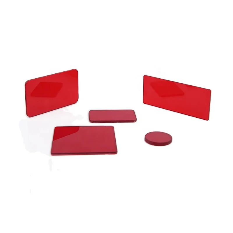 manufacture 610/635nm  OD4 far IR infrared  bandpass filter with mounted