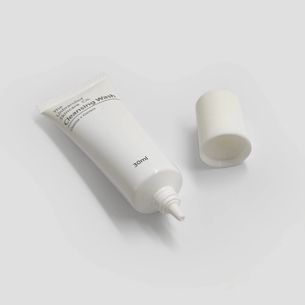 Factory Wholesale 10ml 15ml 20ml 30ml Face Cleansing Wash tube Plastic Skincare Empty Packaging for Cosmetic Day Night Cream