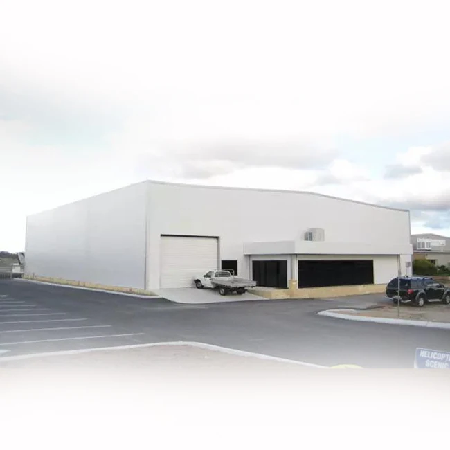 High quality low cost industrial shed tent workshop prefabricated steel structure aircraft hangar