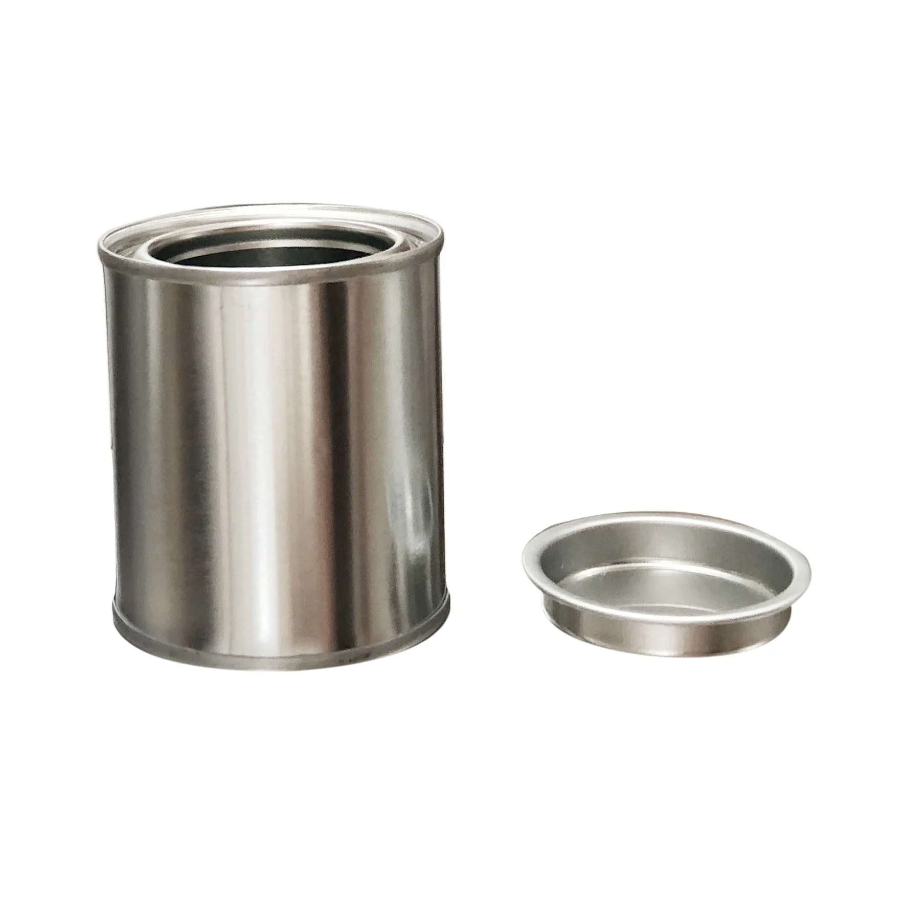 100ml round empty paint can from tin can manufacturer