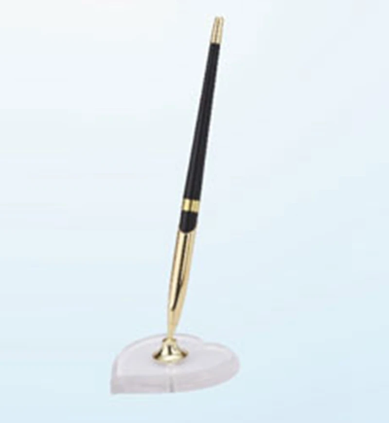 desk marble  bank pen stand set with logo