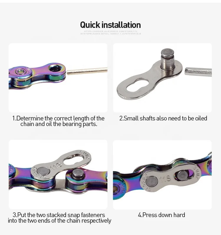 2021 High-quality authentic SUMC S82 3X8 8speed Silver MTB Mountain road Bike Chain guide for shimano groupset