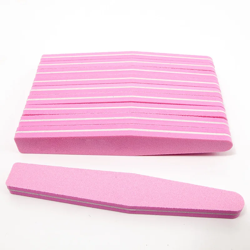 Colorful sponge nail file manicure and pedicure tool can be customized with logo