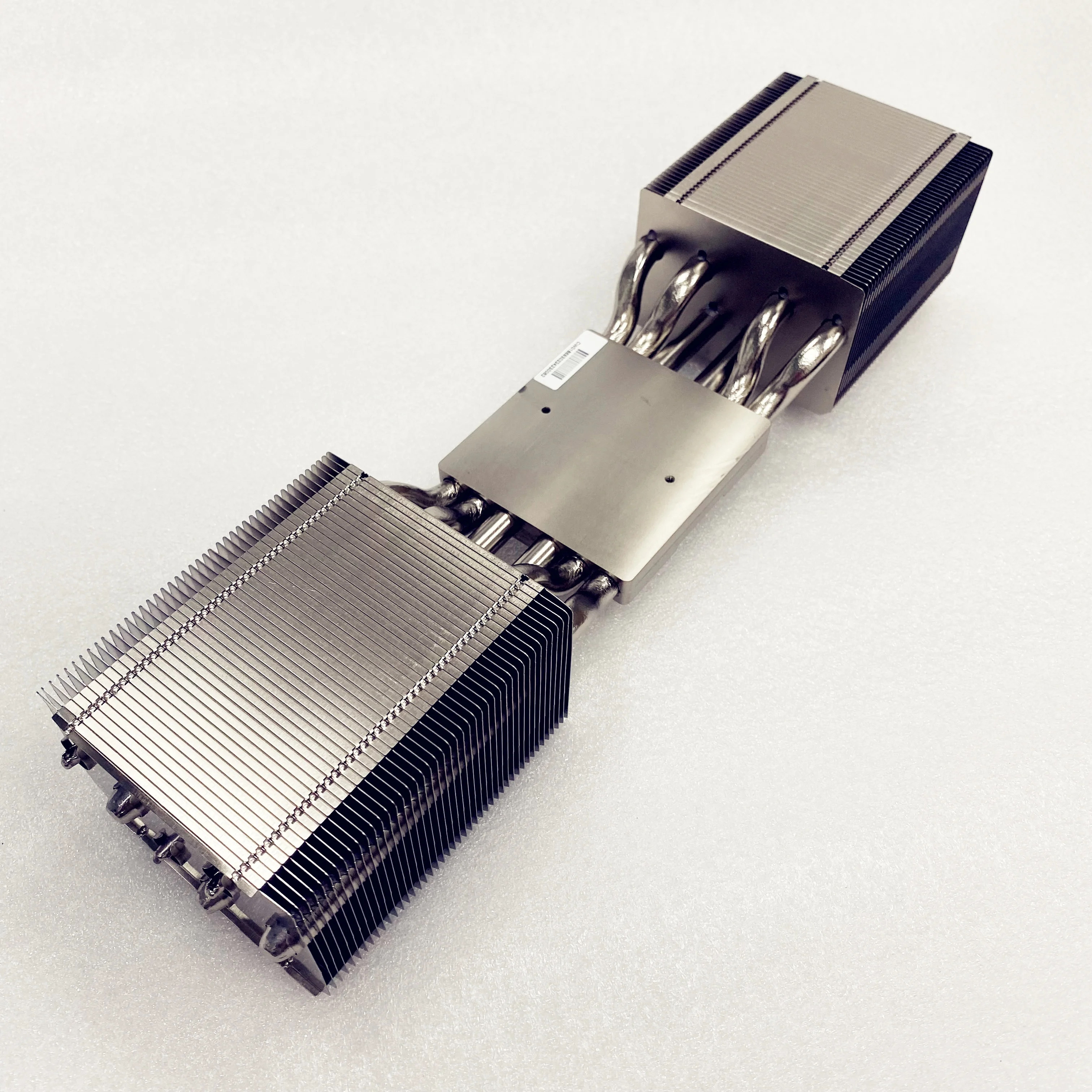Nickel Plating Aluminum Heatsink with 10mm Heatpipe for Thermoelectric Cooler