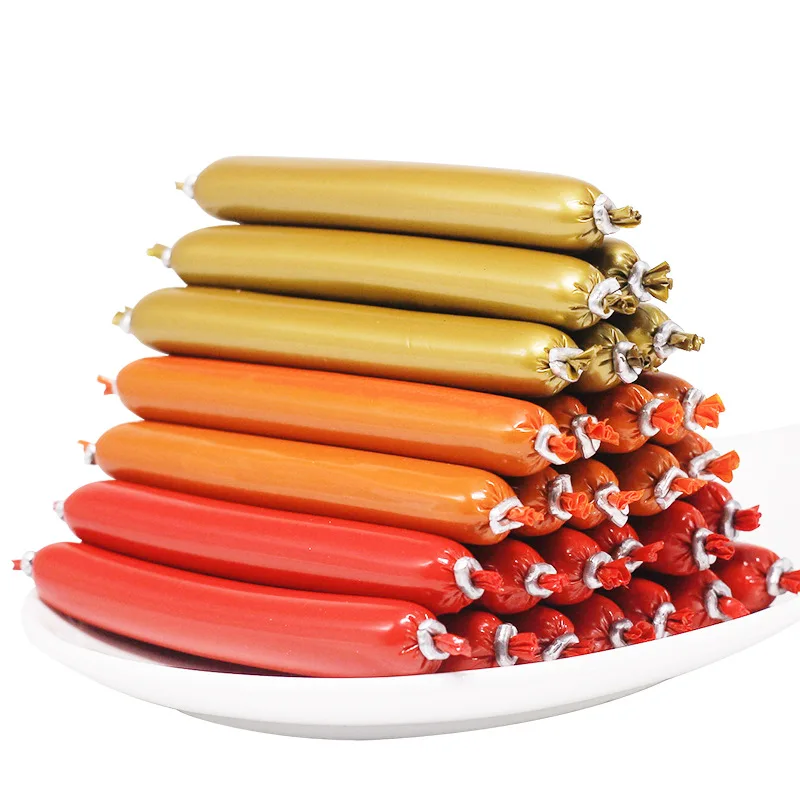 Decilous Dog Snacks Chicken/Beef/Duck Flavour Pet Treats Dog Ham Sausage