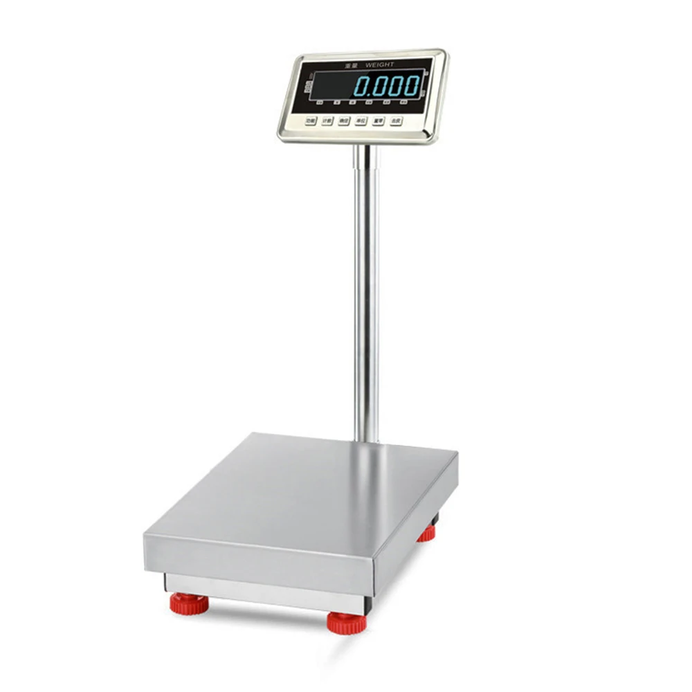 popular 300kg ss plate electronic weighing scale digital bench scale