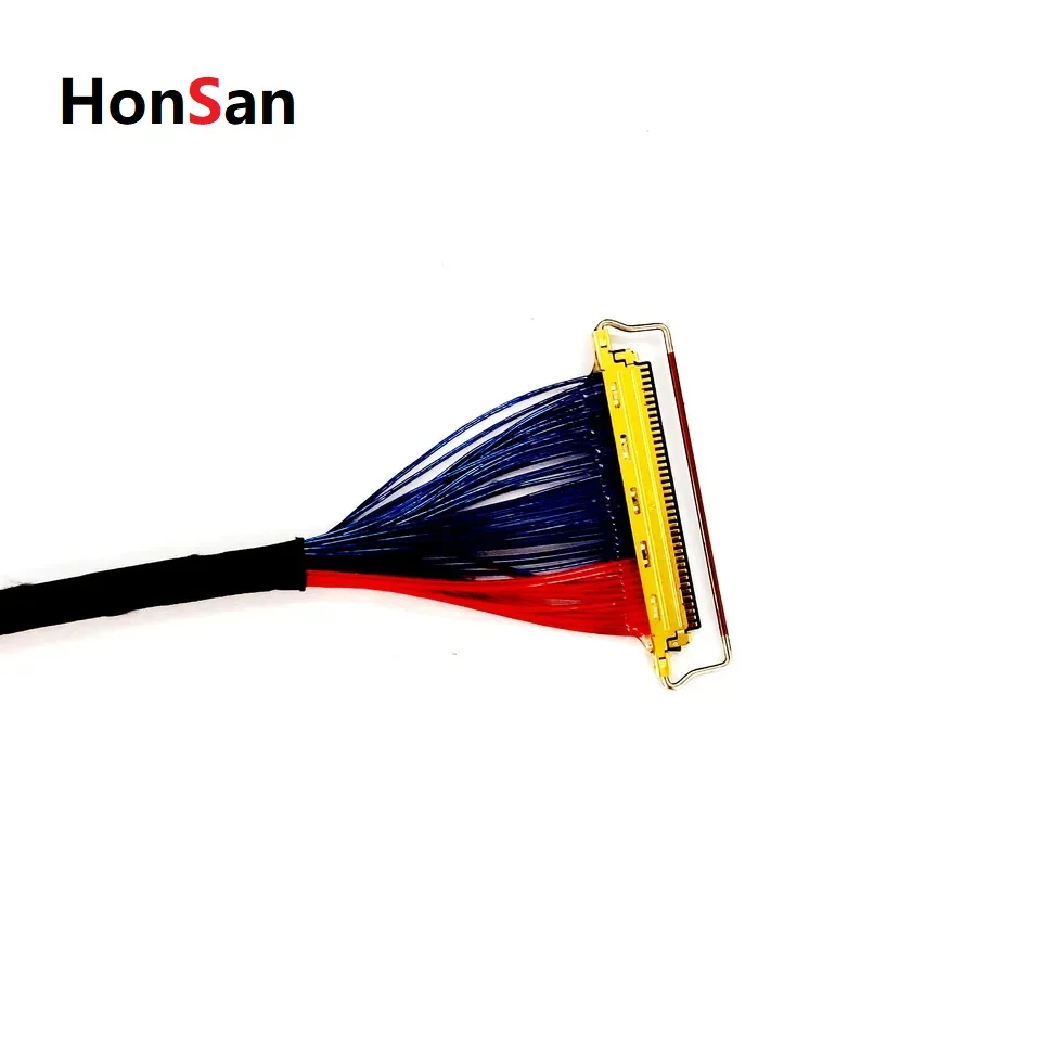 Smart High Quality Df19 To I-pex 20454 20455 Lvds 40-pin Lcd Extension Screen Cable Different Types Of Lvds Cables Lcd Cable