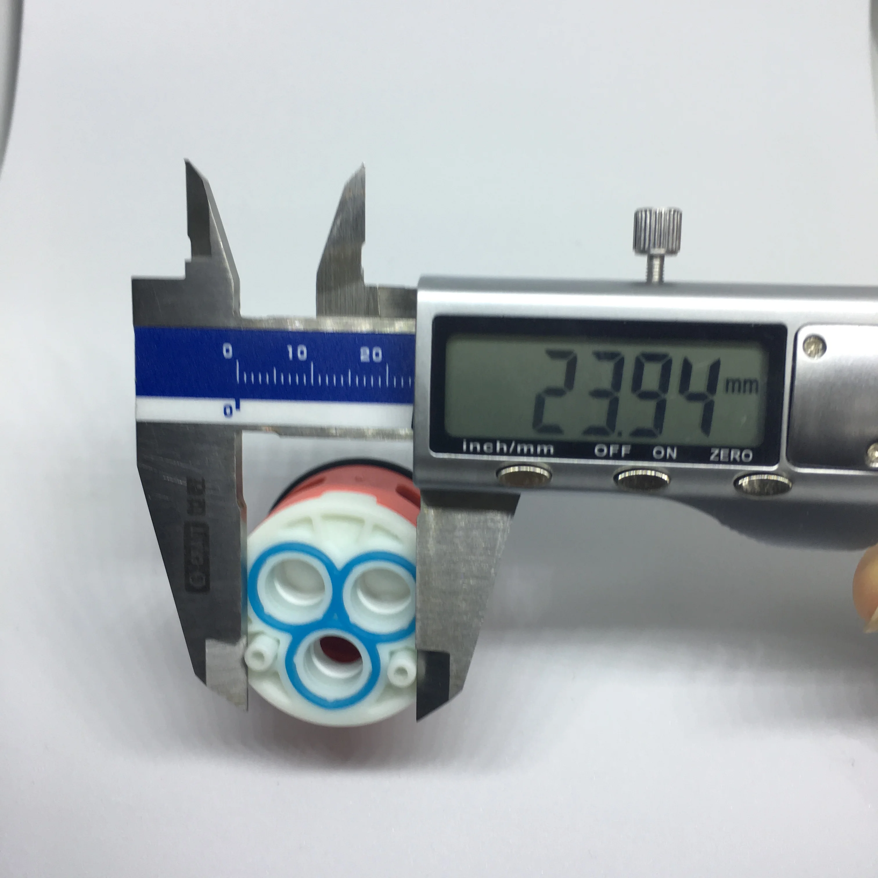 33mm Brass Cartridge 3-Way Shower Faucet Cartridge Bathroom Diverter Cartridge