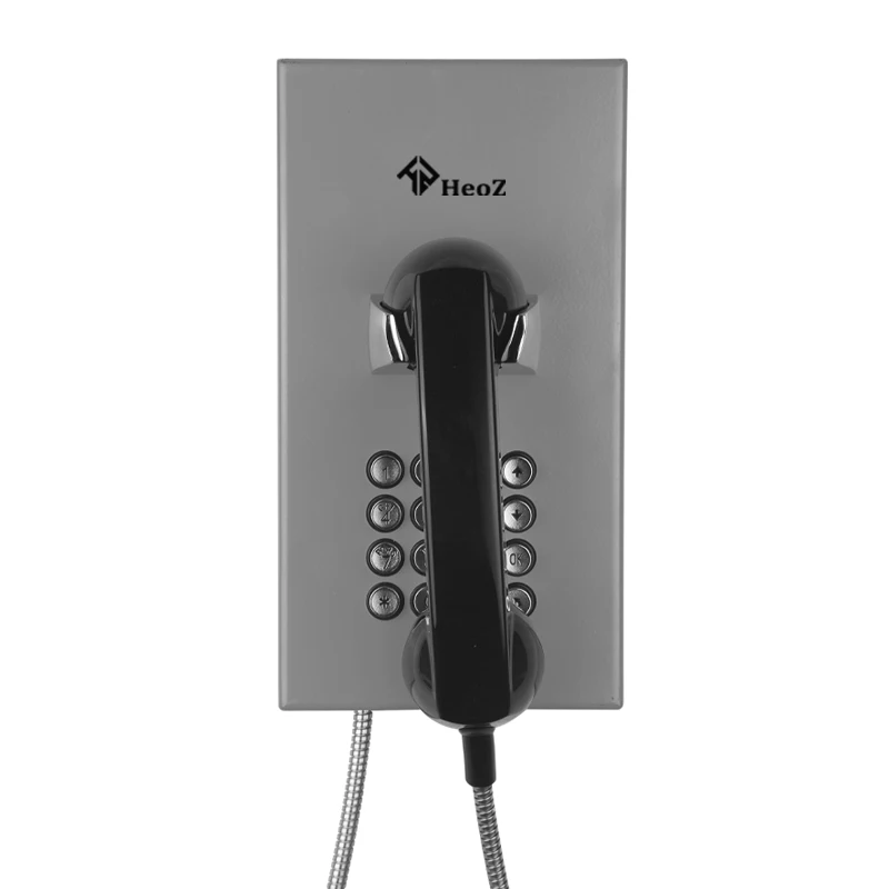 2022 Hot Sale Inmate Jail Visitation Prison Phones High Security Vandal Proof Telephones With Lcd Display