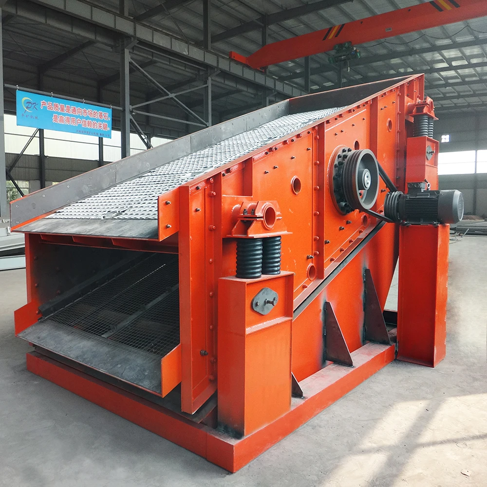 screening machine equipment sand soil gravel vibration screener