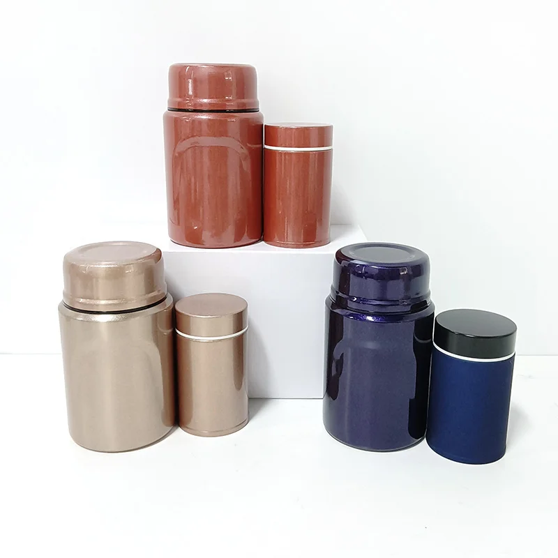 High Quality Double Wall Insulated Stainless Steel Vacuum Food Storage Container Thermos Lunch Box
