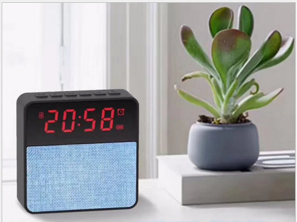 alarm clock speaker blue tooth