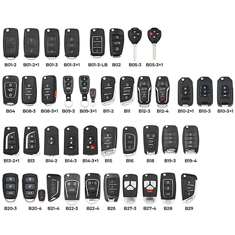 Original Car Keys Manufacturers Transponder Blank Fob Flip Car Remote Control Key Cover Case Universal Keys Shells For Cars