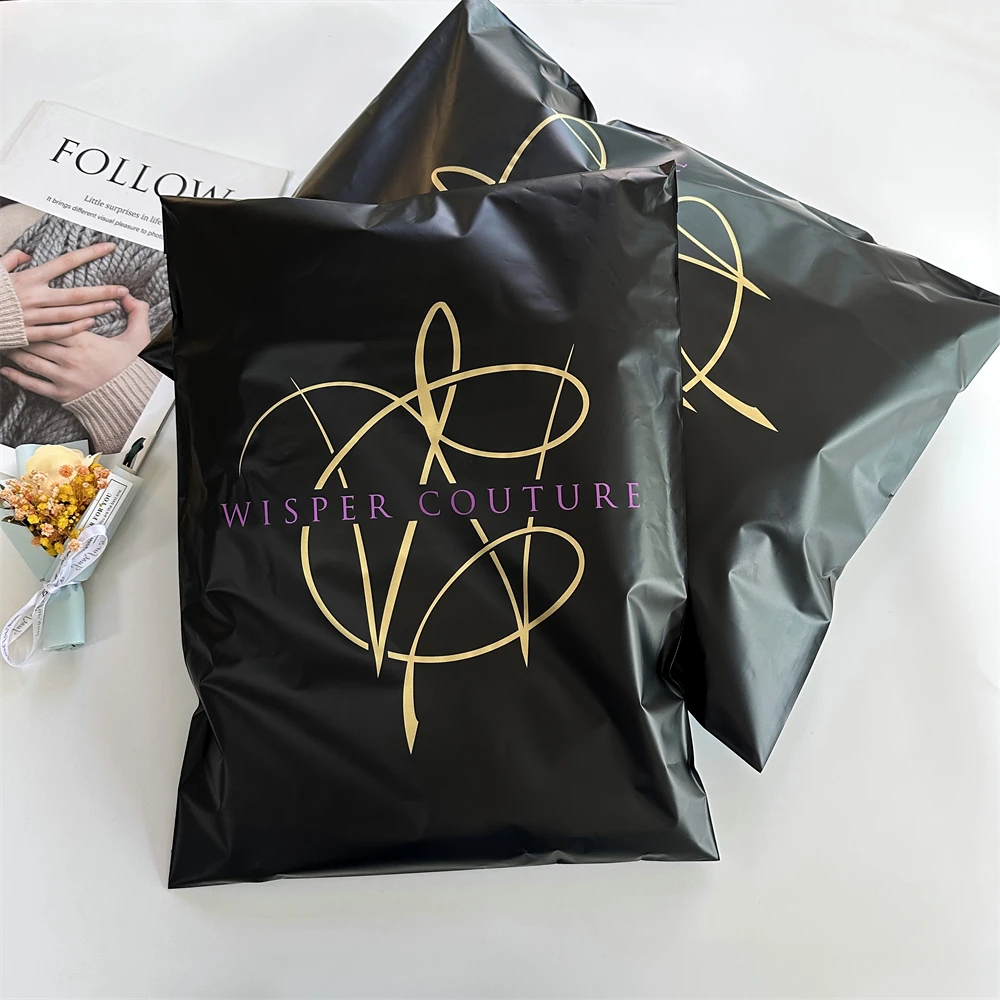 custom express poly mailers mailing bags for clothing branded logo courier shipping envelope mailer bag postage polymer bag