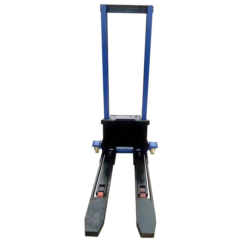 electric Self Lifting Stacker On-board forklift semi electric pallet stacker 500kg