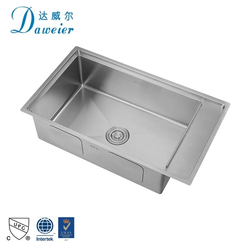 China Wholesale Products Stainless Rectangular Kitchen Sink Hidden Kitchen Sink