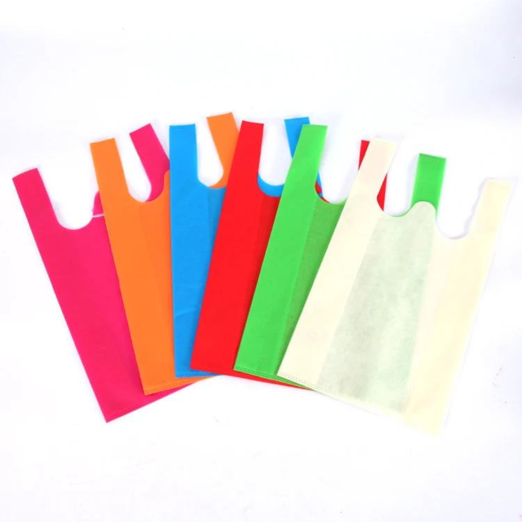 High quality Eco Friendly Economical PP Nonwoven Handle Style Nonwoven Shopping Bag