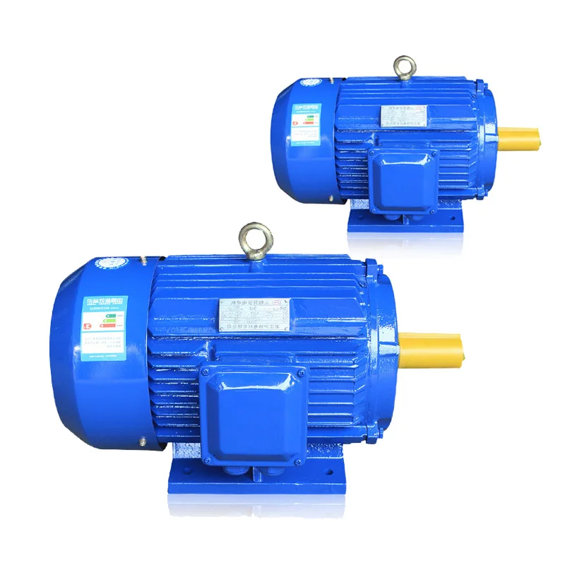 Ex-factory price copper coil three-phase AC high-efficiency motor 1.5kw three-phase asynchronous motor
