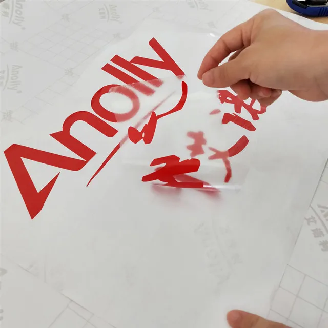 Anolly factory price vinyl film Transfer Film Material pvc transparent film