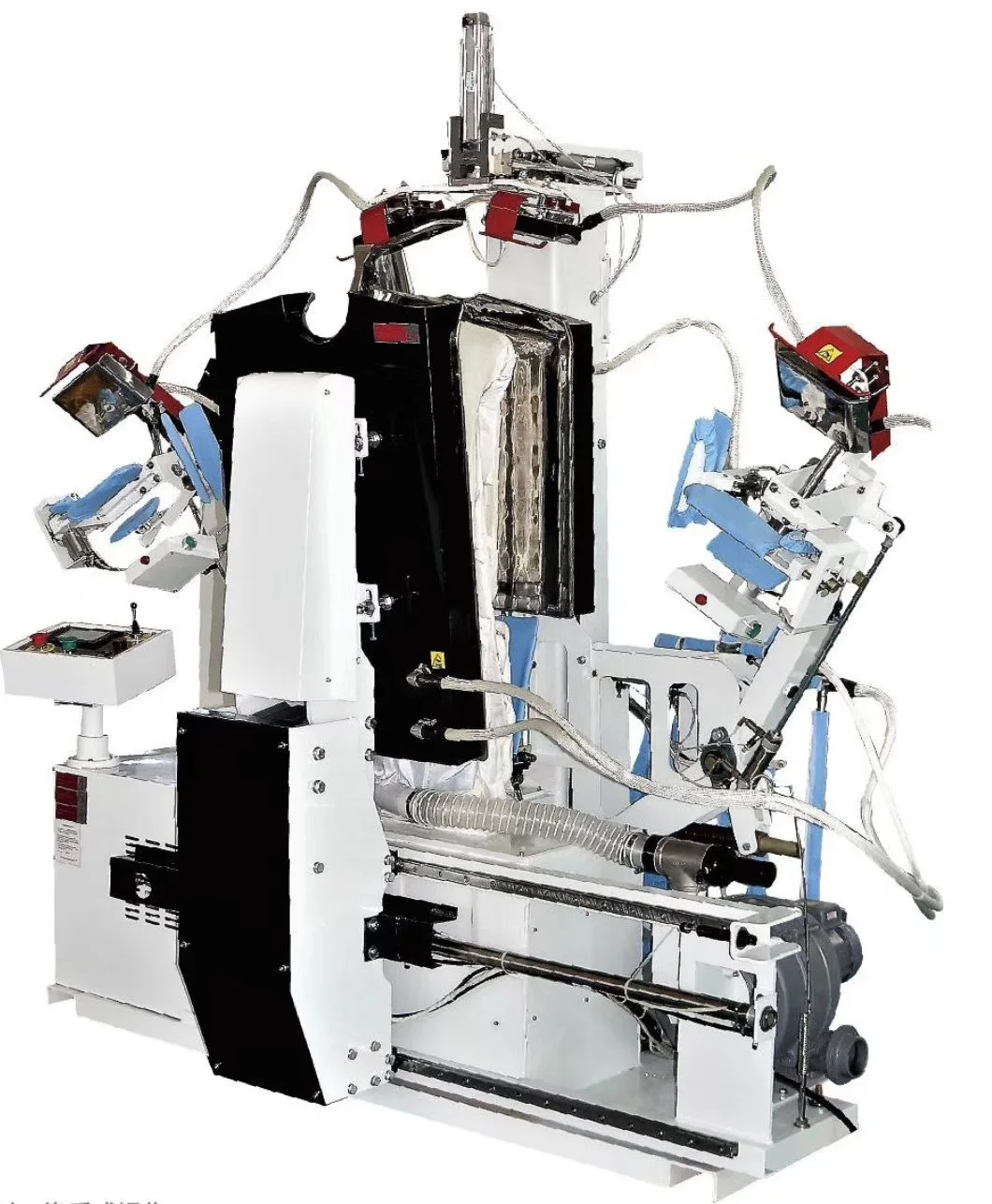 Collar and sleeve part press machine,laundry machine